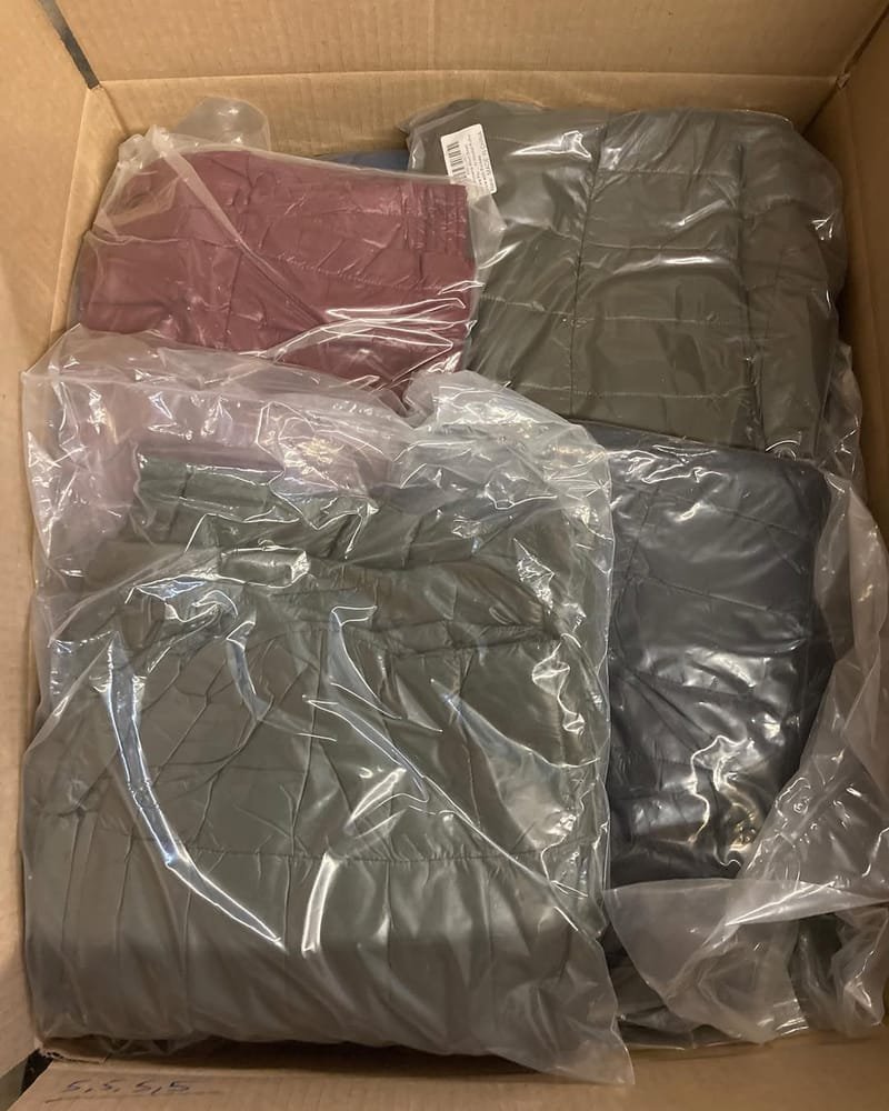 Winter Hooded Jackets Wholesale Pallet — 70 Pieces, Grade A-B