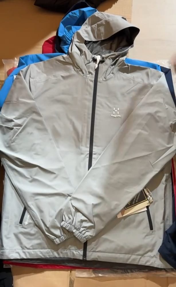 Haglofs Outdoor Jackets Wholesale Pallet — 100 Units, Grade A