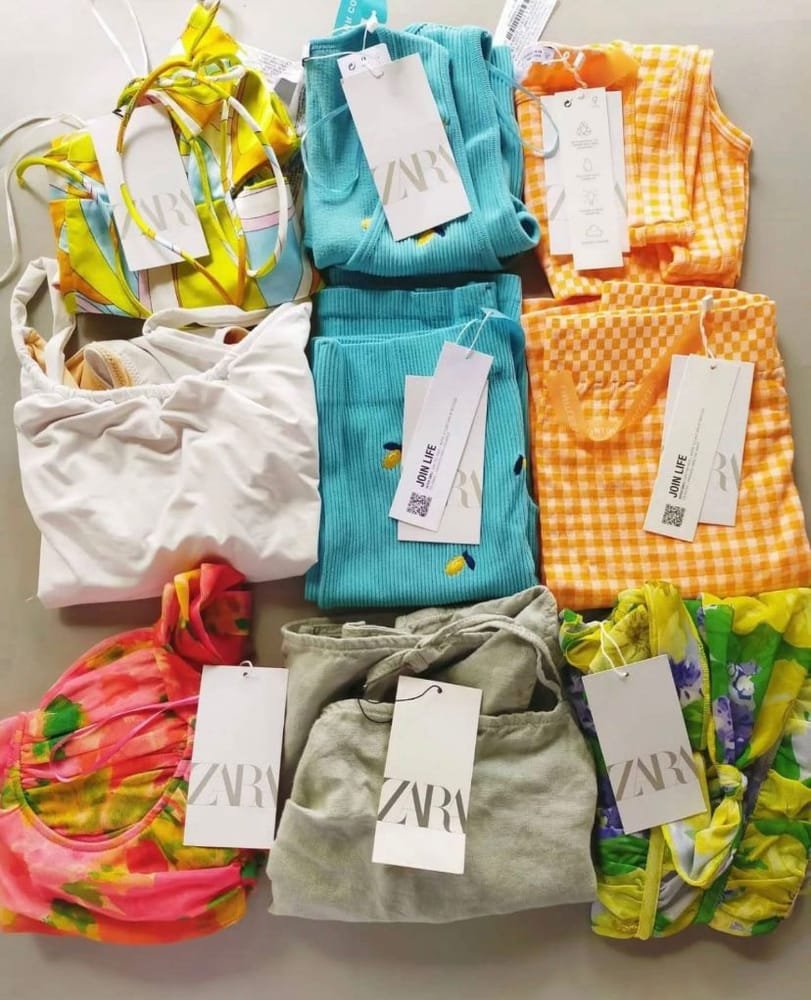 Zara Mixed Clothing Wholesale Pallet — 300 Units, Grade A, Men + Women