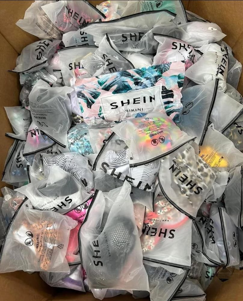 SHEIN Womens Fashion Wholesale Pallet — 200 Units, Grade A, New Sealed