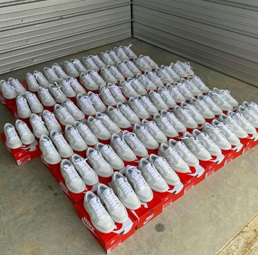 Nike Air Force 1 White Sneakers Wholesale Pallet — 100 Pairs, Grade A+ - Image 2