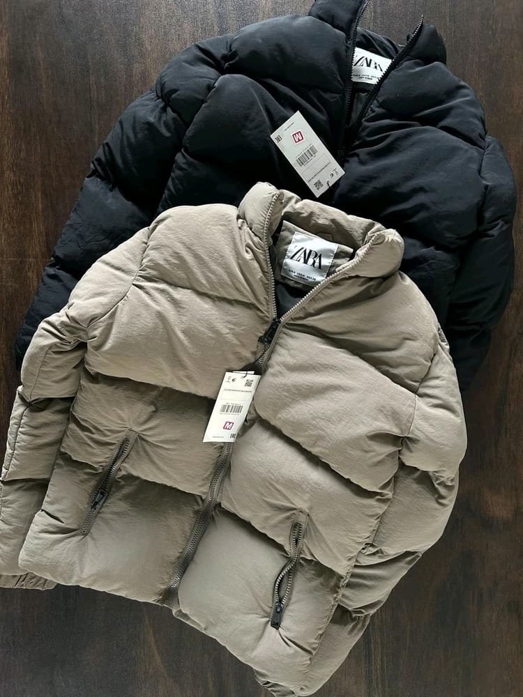Zara Winter Puffer Jackets Wholesale Pallet — 100 Units, Grade A