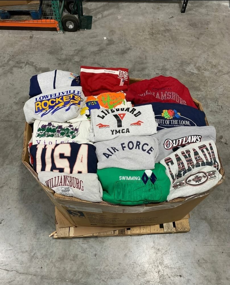 Mixed T-shirts Wholesale Pallet — 300 Pieces, Grade A, Multi-size - Image 3
