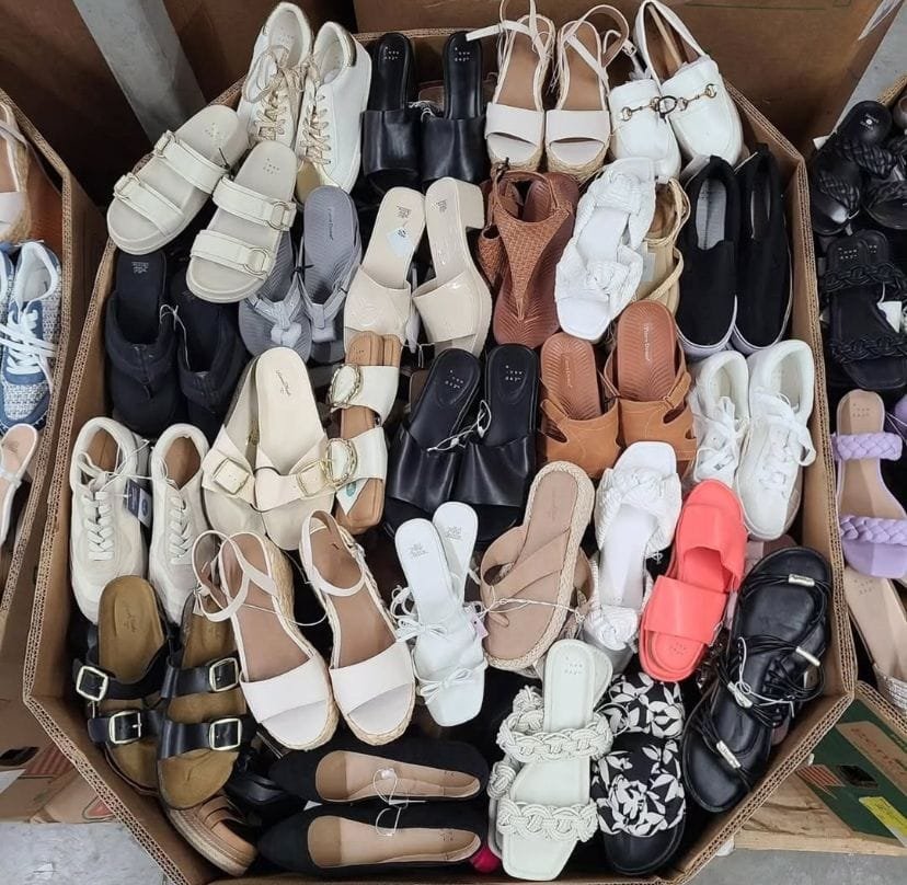 Womens Sandals Wholesale Pallet — 180 Pairs, Grade A, Mixed Styles - Image 4
