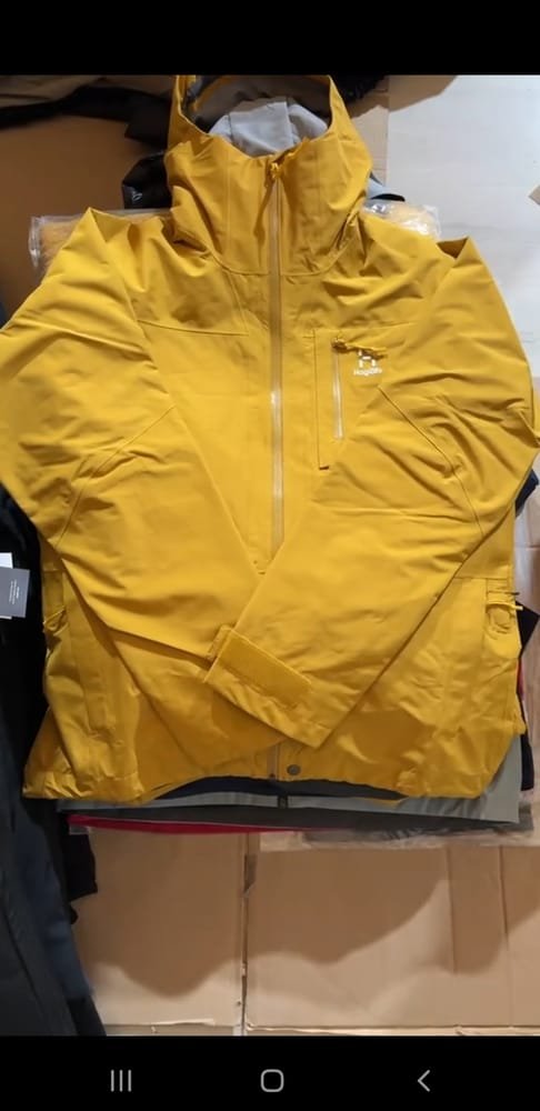 Haglofs Outdoor Jackets Wholesale Pallet — 100 Units, Grade A - Image 6